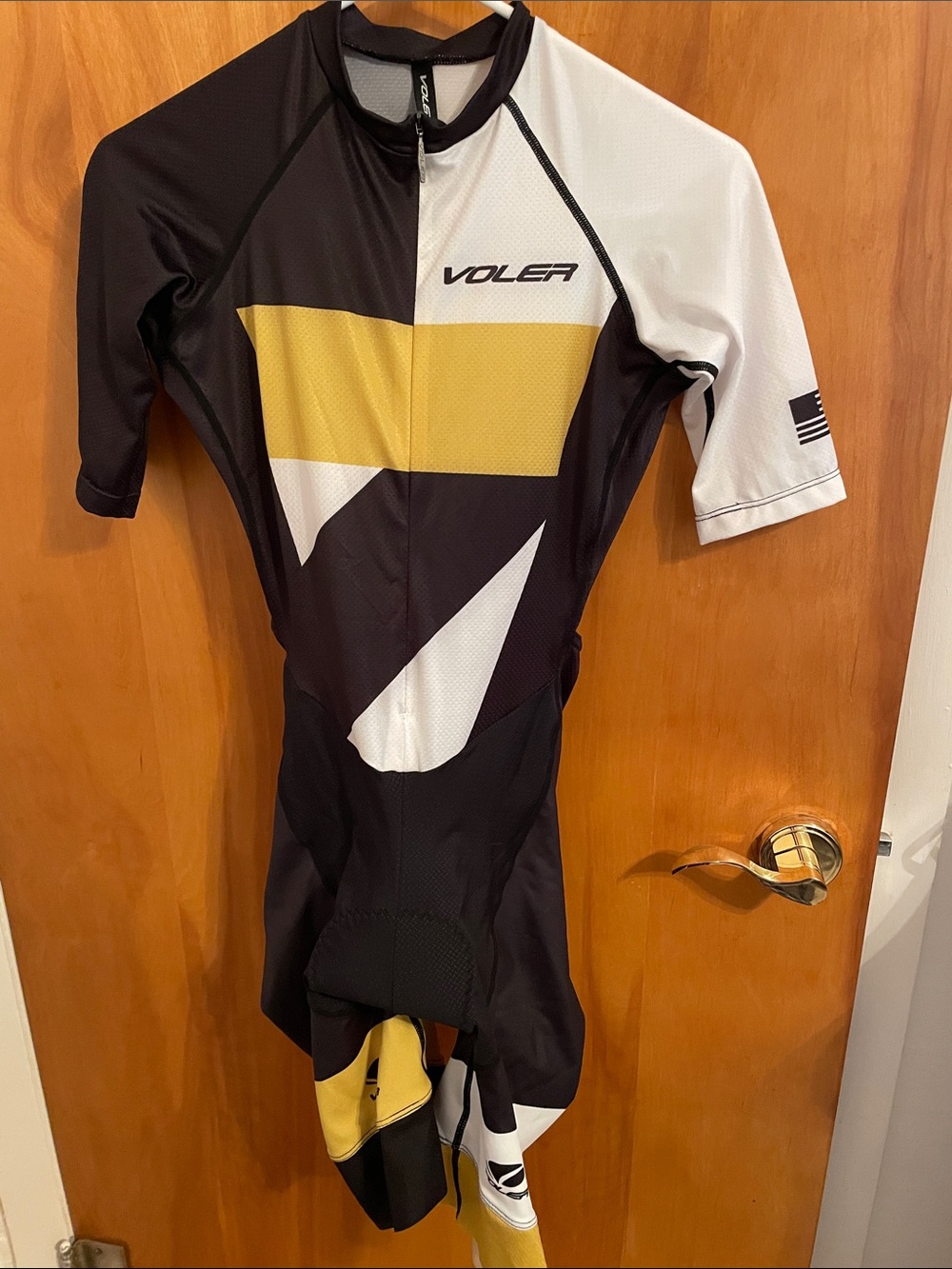 Brand new Voler Women’s Short-Sleeve cycling skin suit